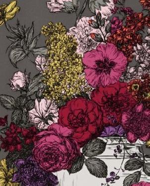 Обои Clarke & Clarke молодежные Floribunda W0041-03 изображение 0