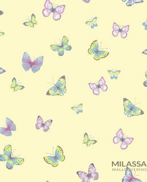 Обои Milassa с бабочками, насекомыми для детской Twins Twins-4004 изображение 0