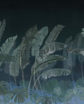 Фрески Affresco с листьями черные New Art RE212-COL3 изображение 0