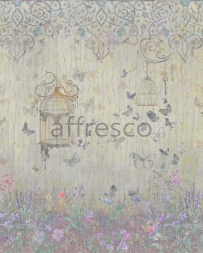 Фрески Affresco с бабочками, насекомыми New Art RE199-COL3 изображение 0