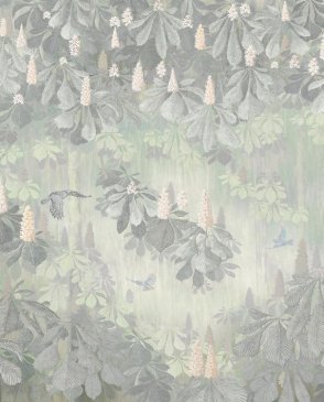 Фрески с листьями серые Vesna AB117-COL2 изображение 0
