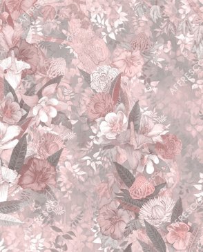 Фрески панно розовые Wallpaper part 1 AB129-COL6 изображение 0