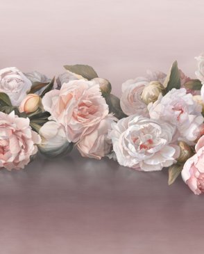 Фрески Affresco с цветами розовые Wallpaper part 1 AB48-COL5 изображение 0