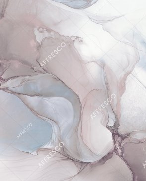 Фрески Affresco с абстрактным рисунком Fluid AF2057-COL2 изображение 0