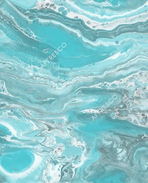 Фрески панно голубые Fluid AF2058-COL2 изображение 0