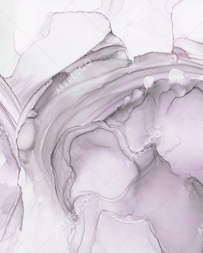 Фрески для спальни фиолетовые Fluid AF2074-COL4 изображение 0