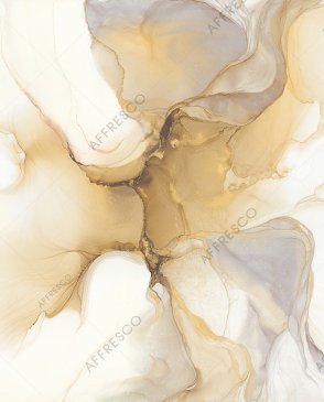 Фрески панно желтые Fluid AF2075-COL5 изображение 0
