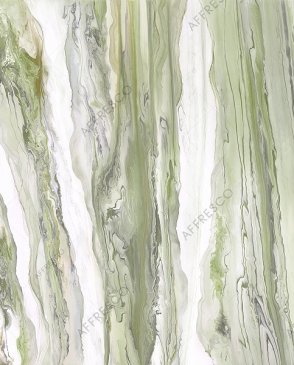 Фрески с абстрактным рисунком зеленые Emotion Art AF2110-COL1 изображение 0