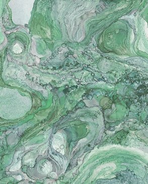 Фрески флизелиновые зеленые Emotion Art AF2113-COL5 изображение 0