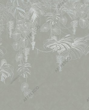 Фрески Affresco с листьями Line Art AF2124-COL1 изображение 0