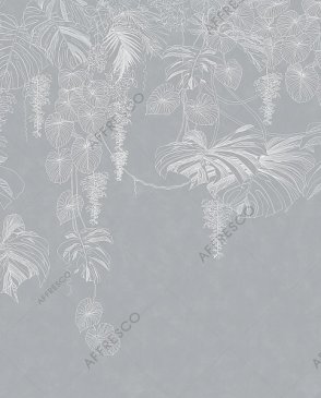 Российские Фрески с листьями Line Art AF2124-COL4 изображение 0