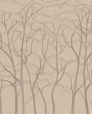 Фрески панно с листьями Line Art AF2127-COL1 изображение 0