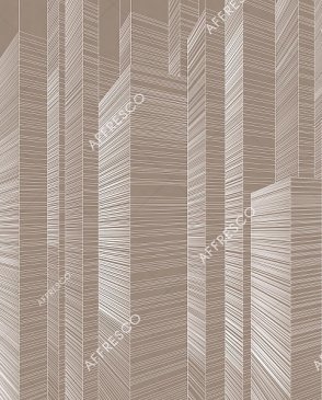 Фрески для гостиной коричневые Line Art AF2132-COL2 изображение 0