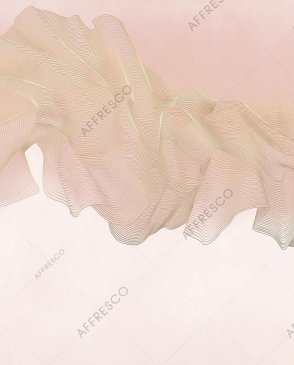 Фрески Affresco для кабинета розовые Line Art AF2137-COL5 изображение 0