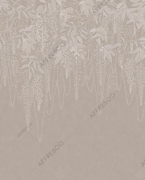 Российские Фрески с листьями Line Art AF2147-COL1 изображение 0