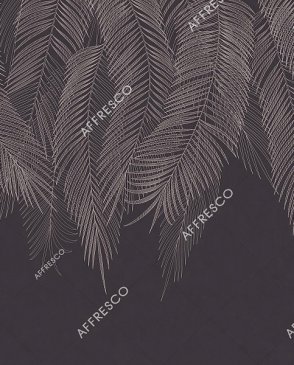 Фрески Affresco с листьями Line Art AF2148-COL5 изображение 0