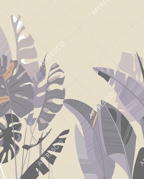 Фрески с листьями для спальни Fantasy AF2165-COL5 изображение 0