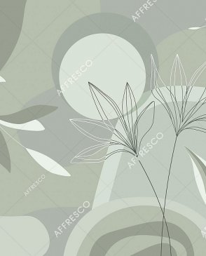 Фрески Affresco с листьями Fantasy AF2171-COL5 изображение 0