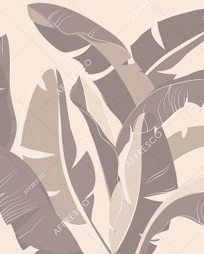 Фрески с листьями коричневые Fantasy AF2176-COL5 изображение 0