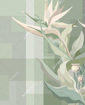 Фрески Affresco флизелиновые зеленые Fantasy AF2200-COL2 изображение 0