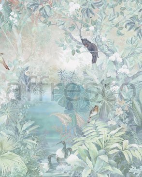 Фрески панно с птицами Atmosphere AF510-COL2 изображение 0