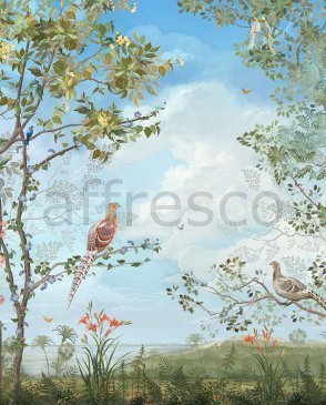 Фрески с птицами для гостиной Atmosphere AF511-COL1 изображение 0