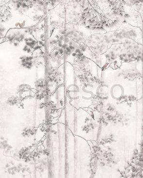 Фрески Affresco Atmosphere с птицами Atmosphere AF518-COL2 изображение 0