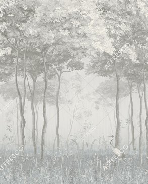 Фрески панно с листьями Wallpaper part 1 AF951-COL1 изображение 0
