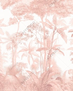Фрески Affresco для спальни розовые Wallpaper part 1 AF953-COL5 изображение 0