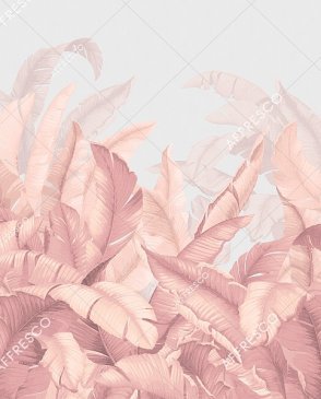 Фрески для спальни розовые French Garden AF956-COL5 изображение 0