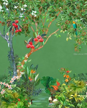 Фрески Affresco French Garden AF957-COL1 изображение 0