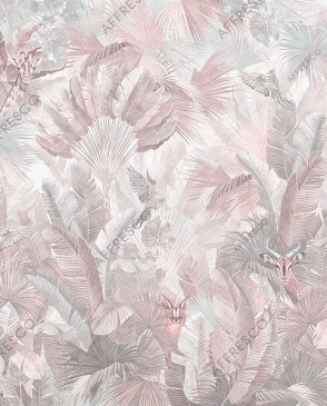 Фрески флизелиновые розовые French Garden AF961-COL1 изображение 0