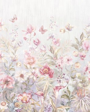 Фрески с цветами розовые Botanika aff-728-col-459 изображение 0