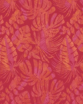 Обои с листьями красные с текстильным покрытием Amazon River AR6602 изображение 0