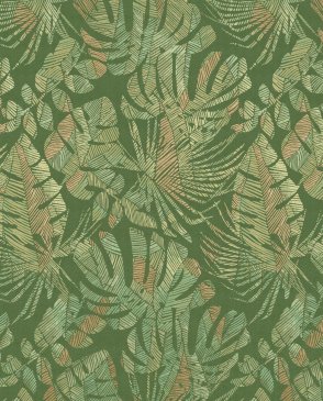 Обои с листьями для гостиной с текстильным покрытием Amazon River AR6608 изображение 0