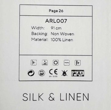 Обои Decaro Wallcoverings Pure Silk&Linen ARL007 изображение 2