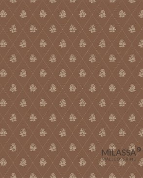Обои Milassa коричневые Flos Flos2-010 изображение 0