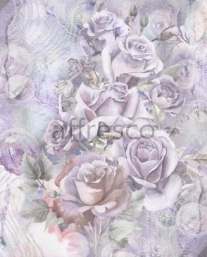 Фрески для спальни фиолетовые New Art RE175-COL4 изображение 0