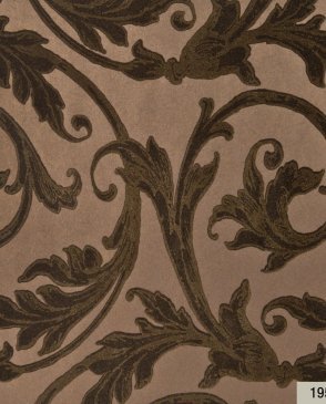 Обои коричневые с флоковым покрытием Porto Venere 195011 изображение 0