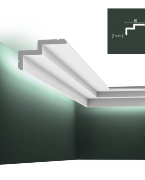 Лепнина ORAC Decor Скрытое освещение Скрытое освещение C390 изображение 0