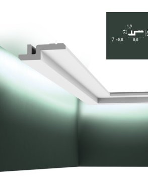 Лепнина ORAC Decor Скрытое освещение Скрытое освещение C394 изображение 0