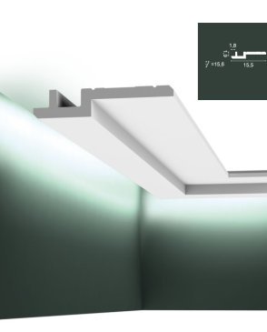 Лепнина ORAC Decor Скрытое освещение Скрытое освещение C395 изображение 0