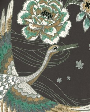 Обои с птицами с текстильным покрытием Takara 28502 изображение 0