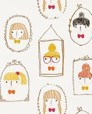 Обои детские для девочек для детской Guess Who 111266 изображение 0