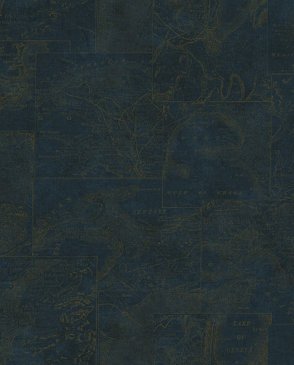 Американские Обои с картами синие Gentlemen's Quarters MAN02731 изображение 0
