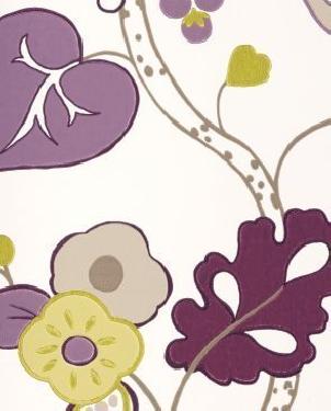Обои фиолетовые Wild Garden W0045-03 изображение 0