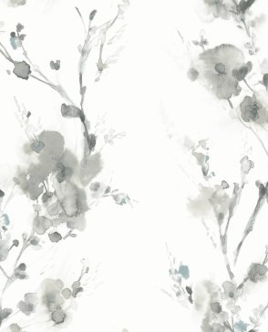 Обои с акварельными цветами белые Candice Olson Breathless CP1201 изображение 0