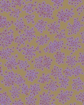 Обои LOYMINA с маленькими цветами фиолетовые Sialia Q3-004 изображение 0