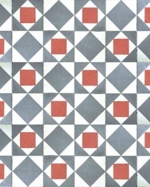 Обои с квадратами красные Tiles 3000017 изображение 0