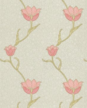 Обои Morris&Co розовые Archive Wallpapers 210394 изображение 0
